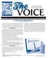 The VOICE THE VOICE. A Focus On Resolutions. A Newsletter for the Residents of Teravista. Volume 3, Issue 1 January By: Concentra Urgent Care