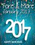 Fore & More. January 2017