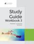 Study Guide. Workbook 3. Pedorthic Treatment Footwear