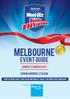 Melbourne. Event Guide SUNDAY 12 MARCH 2017 CATANI GARDENS, ST KILDA