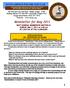 Newsletter for May 2011