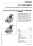 VK41../VK81..SERIES GAS CONTROLS FOR COMBINED VALVE AND IGNITION SYSTEM APPLICATION. Contents PRODUCT HANDBOOK