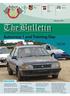 TheBulletin. Autocross 1 and Training Day. News in Brief. February Trophy Night Friday 25th