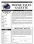 MOOSE TALES GAZETTE IMPORTANT NOTICE NEWS FROM YOUR GOVERNOR DATES INSIDE MAY