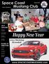 Happy New Year Mustang Revealed. January Issue 21, Number 01. President Anna Peek. Vice President Richard Peek. Treasurer David J.