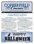 COPPERFIELD COURIER. Copyright 2012 Peel, Inc. The Copperfield Courier - October