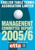 MANAGENENT COMMITTEE REPORT 2005/6