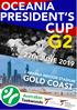 It is with great honour and pleasure to we invite you and your team to participate at the 3rd President s Cup - Oceania Region.