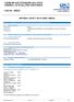 MATERIAL SAFETY DATA SHEET (MSDS) : CADMIUM AAS STANDARD SOLUTION 1000mg/L Cd IN DILUTED HNO3