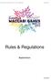 European Maccabi Games 2015 Rules & Regulations. Badminton. Rules & Regulations