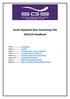 South Gippsland Bass Swimming Club 2018/19 Handbook
