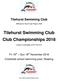 Tilehurst Swimming Club Club Championships 2018