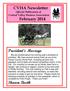CVHA Newsletter Official Publication of Central Valley Harness Association February 2014
