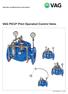 Operation and Maintenance Instructions. VAG PICO Pilot Operated Control Valve