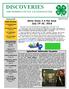 DISCOVERIES THE MORRIS COUNTY 4-H NEWSLETTER