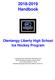 Handbook Olentangy Liberty High School Ice Hockey Program