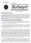 Bullseye! ... ANNUAL MEETING DATE SET MAJOR CHANGES PROPOSED FOR UPMS MEMBERSHIP. October Newsletter of the Utah Precision Marksmanship Society