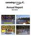 Annual Report RECREATION COMPETITION EXPERIENCES EDUCATION