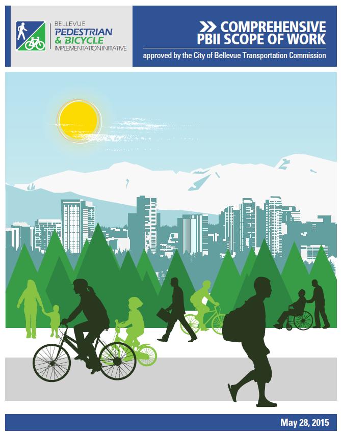 Advance the implementation of Bellevue s planned Bicycle Priority Corridors to facilitate continuous bicycle travel along a