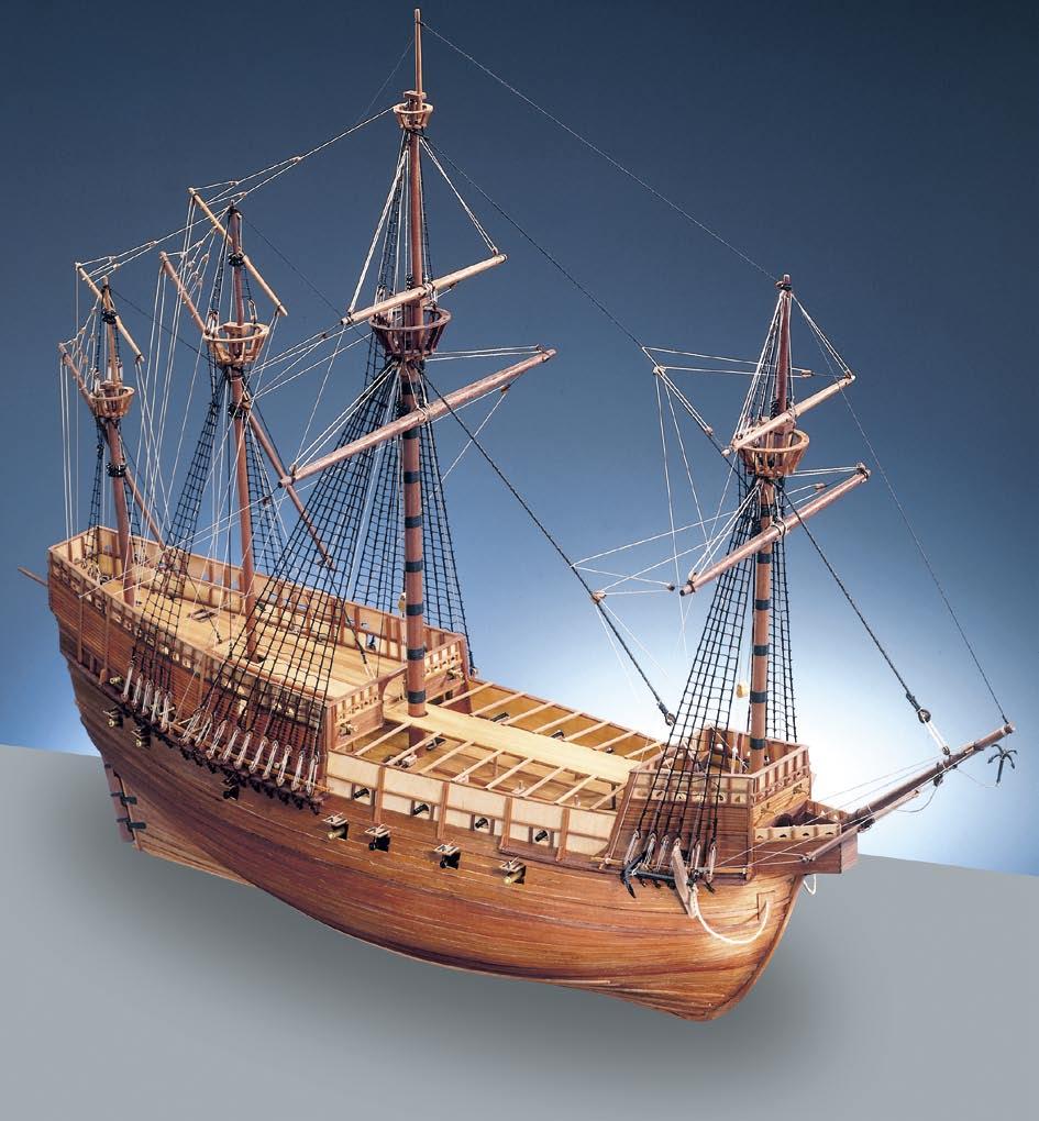 HERITAGE SERIES ~ THE MARY ROSE The Mary Rose kit has been designed with the full co-operation of the Mary Rose Trust, making the kit the only model based on the most up to date research and