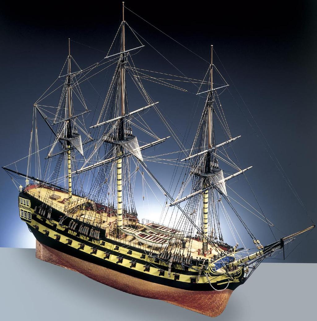 NELSONS NAVY ~ HMS AGAMEMNON Drawn by the same naval architect that designed the famous Victory, Sir Thomas Slade, the Agamemnon was one of seven ships built to the same