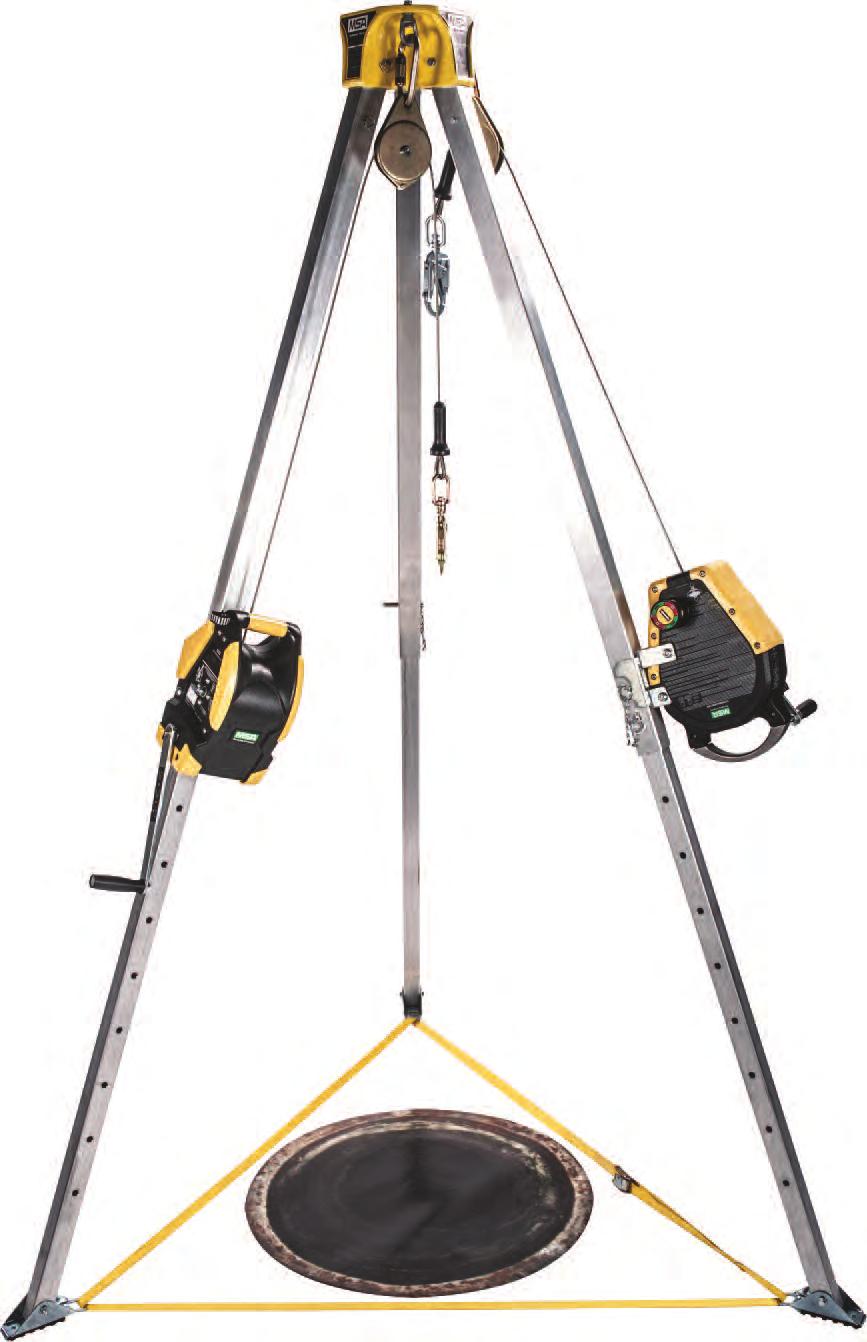 Workman Tripod Confined Space Entry Kit A Confined Space Entry Kit makes it easy to order a confined space system. Kit features: Single part number for simplified ordering, P/N 10163033.