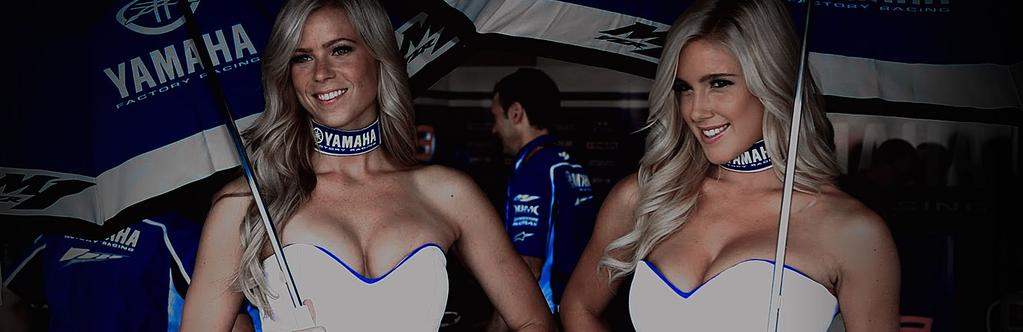 GRID GIRLS AND UMBRELLAS ONE OF THE MOST VISIBLE ELEMENTS IN THE RACES ARE THE