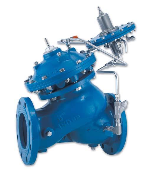 Level Control Valve with Altitude Pilot High level reservoirs & water towers Energy cost critical systems Systems with poor water quality Inherent refreshing Level sustaining at reservoir outlet The