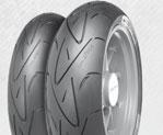 Cutting-edge design for the tread pattern, perfect for modern sports bikes.