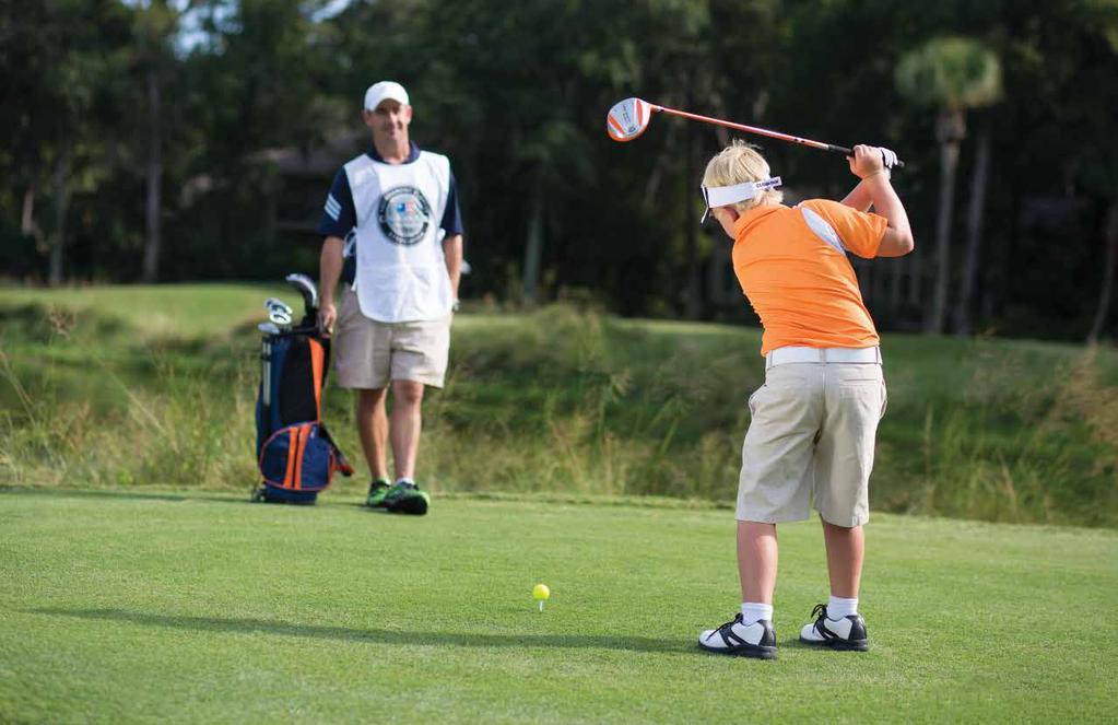 Developing a natural swing is easier with clubs that fit perfectly.