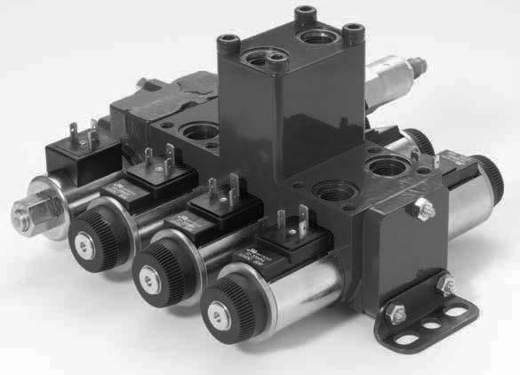 Eaton MDG valves, truly designed for mobile applications, offer the traditional benefits of a stackable mobile valve and provide further value as circuit options for mobile manifold systems.
