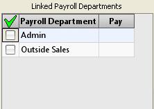 User Setup and Security 197 -SELECT the 'Ok' button The highlighted Payroll Department will be set as the Default Payroll Department for the highlighted User, and will appear in the Active Users grid