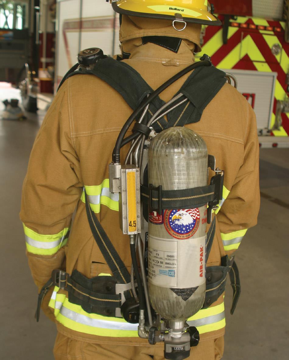 Types of Breathing Apparatus (1 of 3) Open-circuit SCBA Most common type of SCBA used for