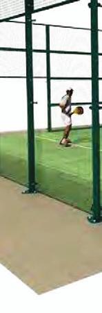 It is played on a field 20 m long and 10 m wide, with balls almost similar to those of tennis balls and with a