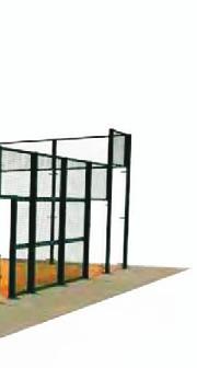 above ground x 2 m width - Welded mesh panels - Mounting system for glass panels and welded mesh panels - Posts