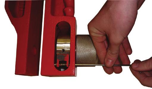 A GUIDE TO CHANGING THE PAWL, PAWL SPRING AND BELT ON A DAWSON RATCHET RELEASE SHACKLE 01 The Pawl and its return spring may require changing if badly worn or generally