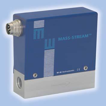 Model D-6210 MFM Mass Flow Meters (MFM) - analogue design - Principle of Operation MASS-STREAM mass flow meters are costefficient and reliable.