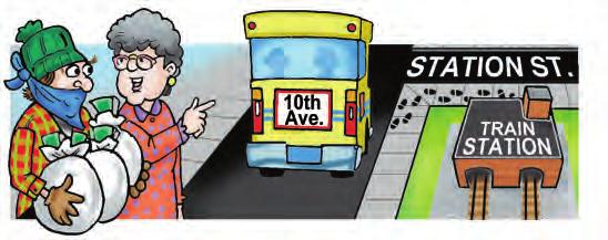 Take the Main Street bus and get off at First Avenue.