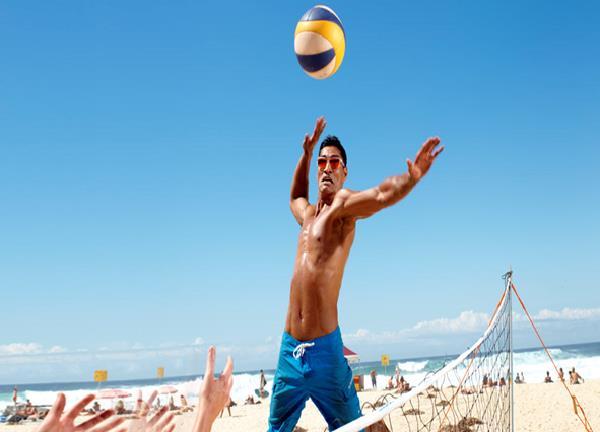 How to Play? Beach Volleyball Like some other Olympic games, beach volleyball is a team sport. It is played between two teams.