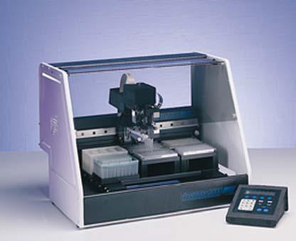 Summary: The Precision 2000 is an accurate and precise automated multichannel pipettor.
