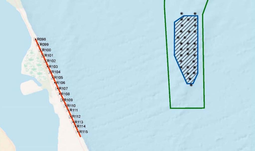 Lucie Shoals (SL4-R98) is proposed borrow area Sand is