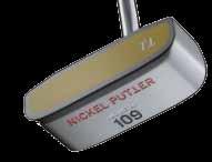 DESIGN Construction TWO METAL 109 This High Performance Blade Putter from our Two-Metal Series stands