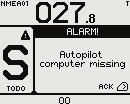 active. The alarm dialog will show alarm cause, followed by the name of the device that generated the alarm.
