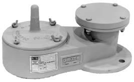 /in. 2 to 12 PSIG Model 1360 A Vacuum breaker Side mount Sizes: