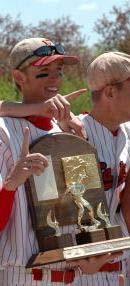Whitman Jones helped lead the Reds to the 2006 State Championship Game as not only the centerfielder, but also the leadoff hitter.