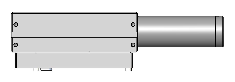 Vacuum gauge, silencer, and full-length T-slot are included. A A.0 [7.7] 0.4 [.].57 [.].0 [7.7] 0.4 [.4] 0.
