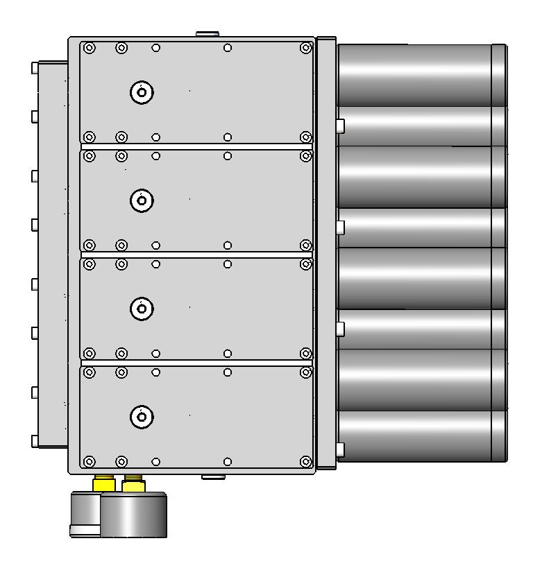 NR = Non-Return Valve is installed between the base and the primary ejector cavity and is used to prevent cross flow between two vacuum