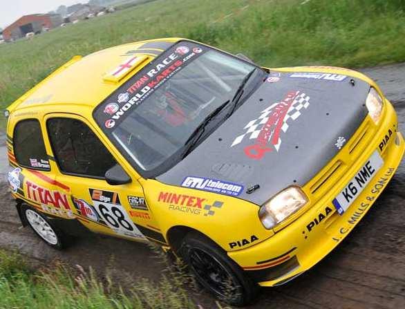 Brown s successful Belgium baptism Nissan kit car rally ace Steve Brown headed to Belgium for his first overseas event to kick-off his Flanders International Rally Challenge (FIRC) campaign and came