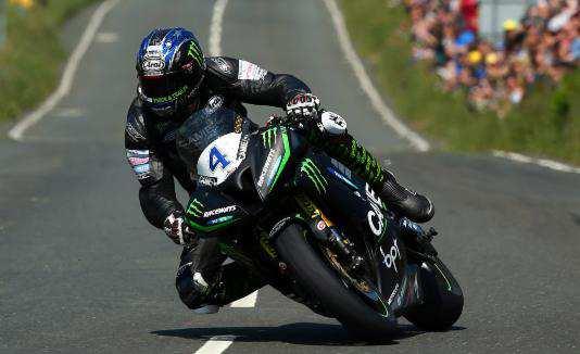 Ian Hutchy Hutchinson went down in the record books at the Isle of Man TT.