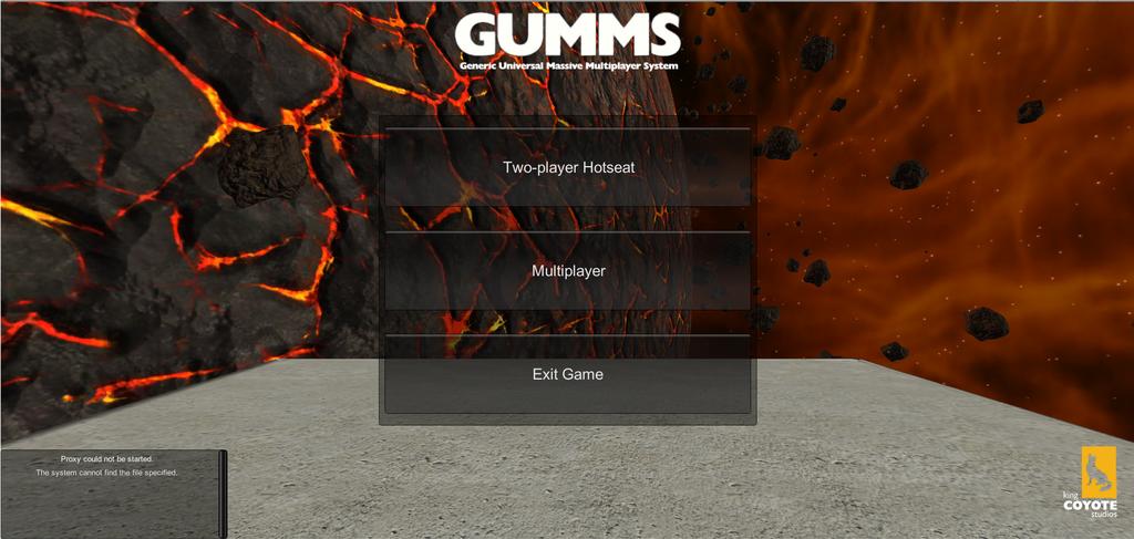 GUMMS 1 Introduction This software is an implementation and proof-of-concept alpha demo of the strategic combat simulation part of GUMMS (Generic Universal Massively Multiplayer System), where two